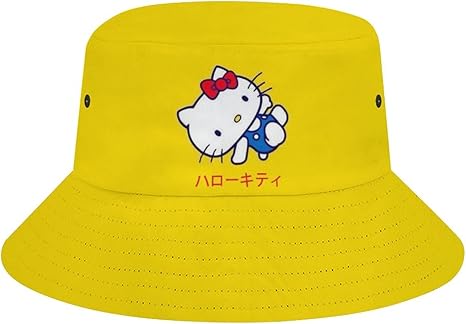 リバーシブル ハローキティ バケットハット NEW ERA KID'S HELLO KITTY REVERSIBLE BUCKET HAT (BLACK